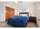 Serene bedroom with plush carpet, side tables with lamps, closet, and a view out the window at 641 Briar Haven Dr, Castle Pines, CO 80108