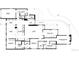 Detailed floor plan showcasing the layout of the home, including the kitchen, living spaces, bedrooms, and bathrooms at 2060 Hoyt St, Lakewood, CO 80215