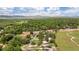 An aerial view of a charming neighborhood nestled among lush green trees at 7475 W Vassar Ave, Lakewood, CO 80227