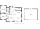 Floor plan with dimensions for primary bedroom, bath, kitchen, garage, and living room at 8881 Lilly Dr, Thornton, CO 80229
