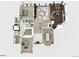 Second floor layout featuring bedrooms, bathrooms, living area, kitchen, dining room and office space at 6335 Oberon Rd, Arvada, CO 80004