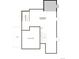 Basement floor plan featuring unfinished and unexcavated space with bath pre-plumb at 25234 E Warren Pl, Aurora, CO 80018