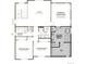 Second floor plan highlighting primary bedroom, loft, bedrooms 2 and 3, and laundry at 25234 E Warren Pl, Aurora, CO 80018
