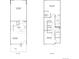 Detailed floor plan showcasing a two-story layout, including kitchen, great room, bedrooms, and owner's suite at 16735 E Irwin Ave, Centennial, CO 80016