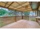 Spacious covered deck, perfect for outdoor entertaining with a scenic view at 2621 S Kingston Ct, Aurora, CO 80014