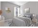 Cozy bedroom with a queen bed and a modern aesthetic at 3893 Freestone Pt, Castle Rock, CO 80108