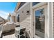 Balcony with an outdoor dining set and a great view at 10136 Yampa Ct, Commerce City, CO 80022