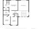 Second floor plan featuring bedrooms, bathrooms and walk in closets at 21005 Glacier Park Cv, Parker, CO 80138
