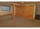 Basement with built-in storage at 5237 S Olive Rd, Evergreen, CO 80439