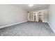 Neutral bedroom features new carpet and a closet at 695 S Alton Way # 5A, Denver, CO 80247