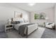 Cozy bedroom features soft colors, large windows, and a warm relaxing atmosphere at 695 S Alton Way # 5A, Denver, CO 80247