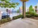 Outdoor patio space with lush landscaping and views of the surrounding community at 11316 Colony Cir, Broomfield, CO 80021