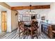 Dining room features a round table and access to the kitchen at 4251 S Fairplay Cir # E, Aurora, CO 80014