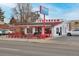 Huggs Ice Cream shop with outdoor seating at 1445 Elm St, Denver, CO 80220