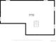 Floor plan of the basement showcasing the large square footage at 6829 S Niagara Ct, Centennial, CO 80112