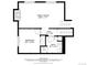 Second floor plan featuring Gathering room, hall, bedroom, and bathroom dimensions at 11296 Daisy Ct, Firestone, CO 80504