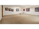 Finished basement with carpet, recessed lighting and multiple windows at 17865 Smugglers Rd, Monument, CO 80132