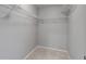 Walk-in closet featuring carpeted floor and metal shelving at 3429 Hardin St, Castle Rock, CO 80109