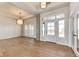 The foyer has great light and a modern aesthetic, with an open layout that shows off the beautiful, natural light at 37094 Still Rock Pt, Elizabeth, CO 80107