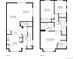 Detailed floor plan showcasing the layout of the two-story home with dimensions at 12770 Jasmine Ct, Thornton, CO 80602