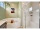 Spa-like bathroom with soaking tub and walk-in shower at 9275 Merino Ct # A, Littleton, CO 80125