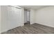 Spacious finished basement room with double doors and closet at 1770 Akron St, Aurora, CO 80010