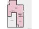 Basement floorplan showing unfinished basement and utility options at 3353 N Catawba Way, Aurora, CO 80019