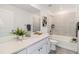 Modern bathroom with stylish fixtures and tile at 1953 Morgan Dr, Erie, CO 80516