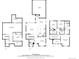 Combined floorplan showing layout of the basement, main, and upper levels of the home at 6619 Mariposa Ct, Denver, CO 80221