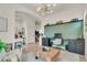 Open floor plan featuring a well-lit office space, perfect for remote work and study at 6619 Mariposa Ct, Denver, CO 80221