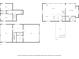 Floor plan showcasing the layout of the home's multiple floors and garage at 197 Sawmill Ln, Idaho Springs, CO 80452