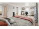 Bedroom with a desk, chair, and ensuite bathroom at 197 Sawmill Ln, Idaho Springs, CO 80452