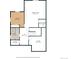 Finished basement floor plan showing recreation room, bedroom and bath with dimensions at 19616 E Pinewood Dr, Aurora, CO 80016