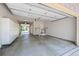 This oversized garage is equipped with storage space and high ceilings at 222 S Olive St, Denver, CO 80230