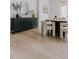 Bright dining room with hardwood floors, sideboard and dining table at 3256 S Corona, Englewood, CO 80113