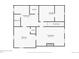 Basement floor plan displaying living room, bedroom, bathroom, laundry, and storage areas in detailed layout at 926 S Fillmore Way, Denver, CO 80209