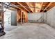 Unfinished basement provides space for storage and future customization of living space at 3061 W 92Nd Ave # 8B, Westminster, CO 80031
