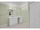 Bathroom featuring a large white vanity, and ample lighting at 9665 Whitecliff Pl, Highlands Ranch, CO 80129