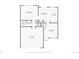 Detailed floor plan of the first floor with dimensions, showcasing the layout of rooms and living spaces at 9665 Whitecliff Pl, Highlands Ranch, CO 80129