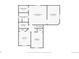 Detailed floor plan of the second floor with dimensions, showcasing bedrooms, bathrooms, and closet space at 9665 Whitecliff Pl, Highlands Ranch, CO 80129