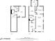Detailed floor plan showing layout and dimensions of the two-story home at 194 S Emerson St, Denver, CO 80209