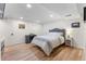 Cozy basement bedroom with recessed lighting, hardwood floors, and neutral paint at 10640 Nw Routt Way, Westminster, CO 80021