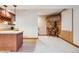 Basement features a bar area with unique bamboo decor at 20401 High Pines Dr, Monument, CO 80132