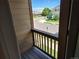 Balcony view of street and other houses on a sunny day at 1211 Bistre St, Longmont, CO 80501