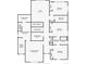Floor plan detailing the layout of the house's upper level at 2089 S Fultondale Way, Aurora, CO 80018