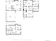 Floorplan features living room, dining area, kitchen, foyer, garage, bedrooms and bathrooms at 18751 E Mexico Ave, Aurora, CO 80017