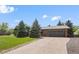 Charming single Gathering home with lush lawn, mature trees, and attached two car garage at 11037 Cambridge Pl, Parker, CO 80138