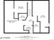 Detailed floor plan of the basement, showcasing the layout of the rooms and overall structure at 6327 Fenton St, Arvada, CO 80003