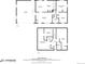 Detailed floor plan showcasing the layout, dimensions, and room locations of this two-story home at 6327 Fenton St, Arvada, CO 80003