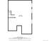 Floor plan of the basement showing dimensions at 14447 Inca Ct, Westminster, CO 80023
